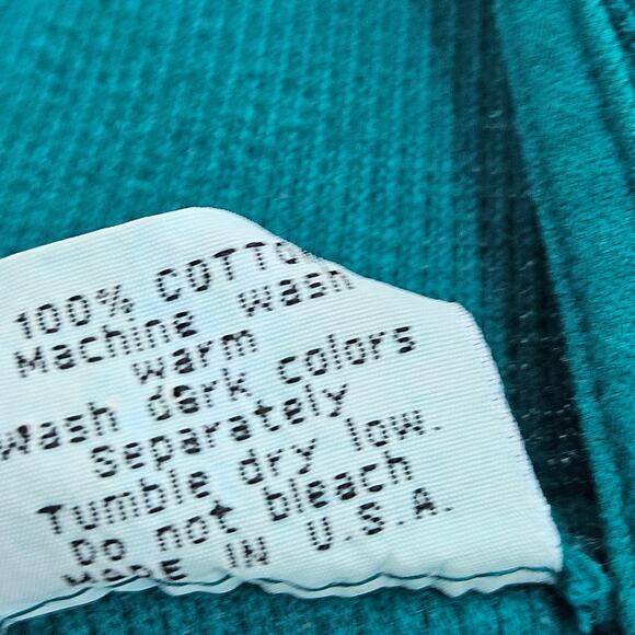 Johnny Was Maxi Dress Green Lagenlook Art to Wear Rare Y2k Drop Waist Size L - Picture 7 of 8